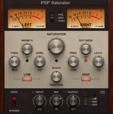 PSP Audioware PSP Saturator